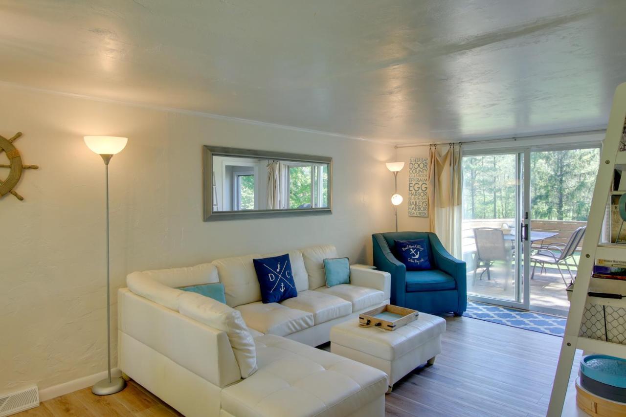 Updated Home With Deck 2 Mi To Sister Bay Beach! Eksteriør billede